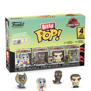 Mr. DNA / Dilophosaurus / Dennis Nedry / Dilophosaurus (4-Pack) Mr. DNA / Dilophosaurus / Dennis Nedry / Dilophosaurus (4-Pack)