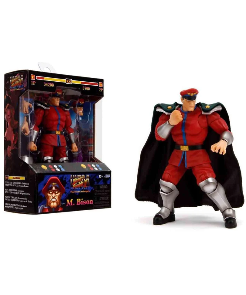 Street Fighter II: M. Bison - Action Figure Deluxe in Scala 1:12