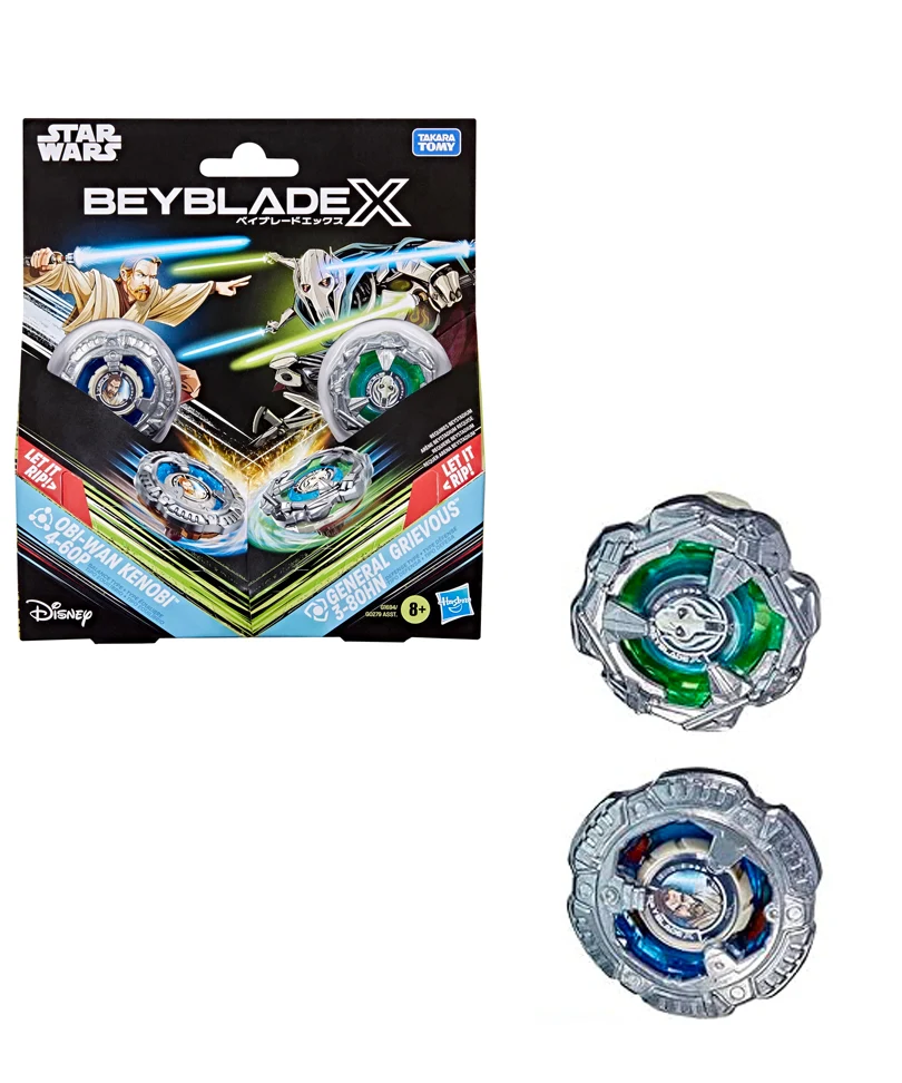 Beyblade X - Star Wars Dual Pack: Obi-Wan Kenobi vs General Grievous 3-80HN