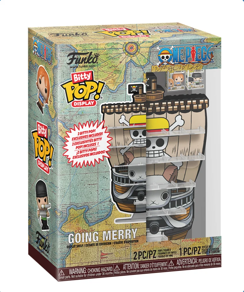 BITTY POP! Display - Going Merry with 2 Exclusive Bitty Pop