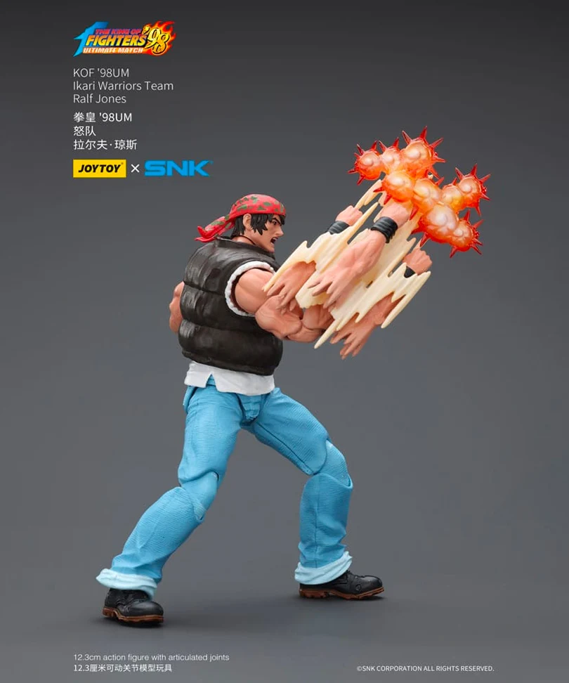 The King Of Fighters '98 Action Figure Hero Team Ralf Jones 12 cm
