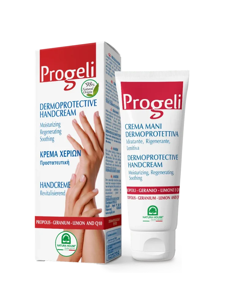 PROGELI CREMA MANI con Coenzima Q10 - Dermo Protettiva Idratante Rigenerante Lenitiva - immagine 3