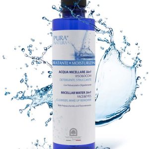 IDRATANTE 24h ACQUA MICELLARE Trifasica Viso e Occhi Detergente, Struccante IDRATANTE 24h ACQUA MICELLARE Trifasica Viso e Occhi Detergente, Struccante