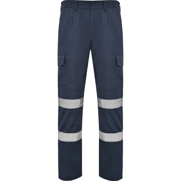 Pantalone Multitasche DAILY HV Alta Visibilità – Rinforzato con Nastri Riflettenti | Roly WRK - immagine 3