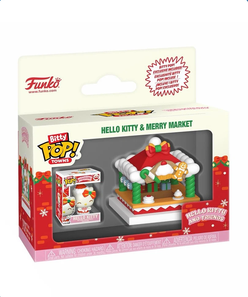 Hello Kitty & Merry Market Bitty POP! Towns