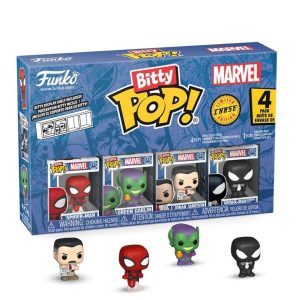 Spider-Man / Green Goblin / J. Jonah Jameson / Scegli il tuo Bitty (4-Pack) Spider-Man / Green Goblin / J. Jonah Jameson / Scegli il tuo Bitty (4-Pack)