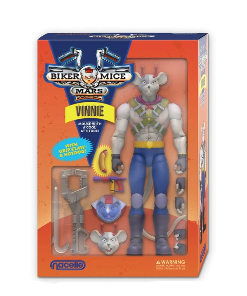 Biker Mice From Mars: Vinnie - Action Figures 17 cm