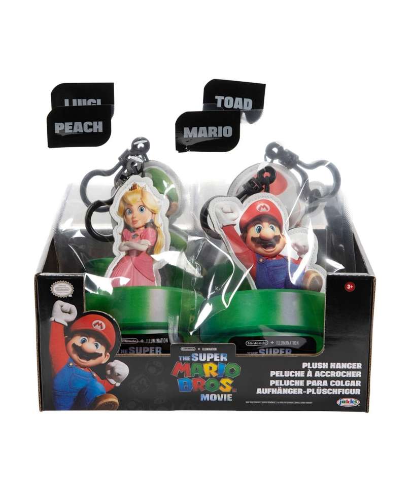 The Super Mario Bros. Movie - Plush Keychains 8 cm