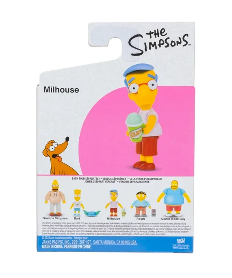 Milhouse (Squishee) - The Simpsons - Mini Figure Wave 3 - 6cm - immagine 3