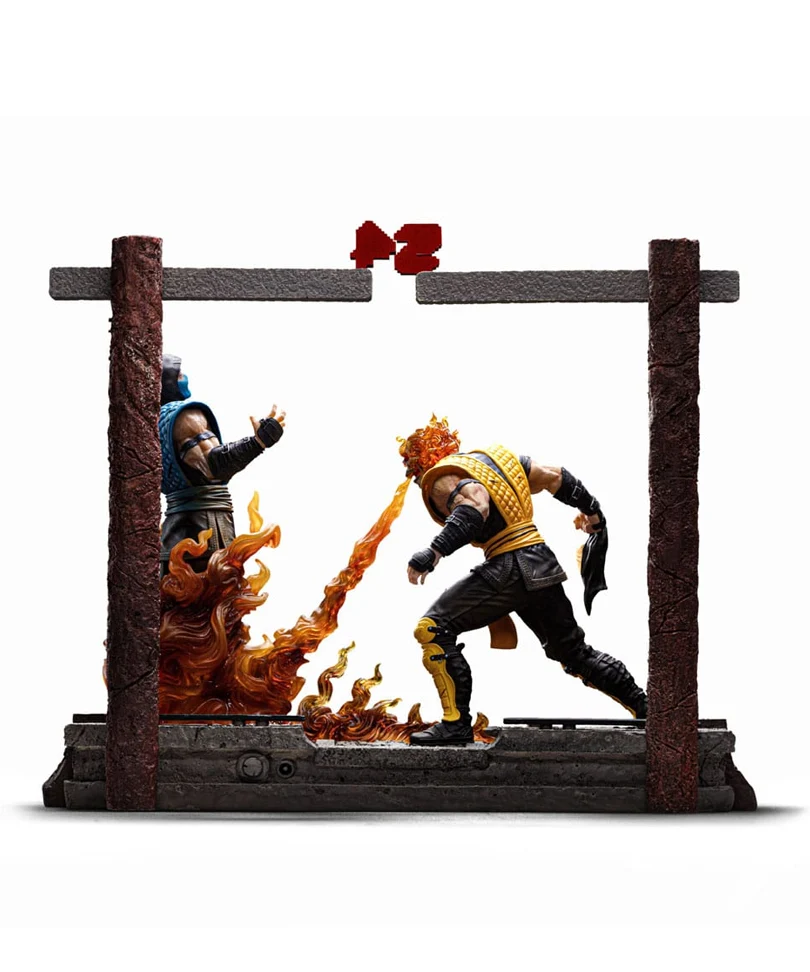 Mortal Kombat Deluxe Art Scale Statue 1/10 Scorpion Fatality 27 cm - immagine 3