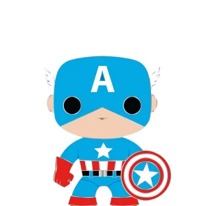 Captain America Pin Captain America Pin