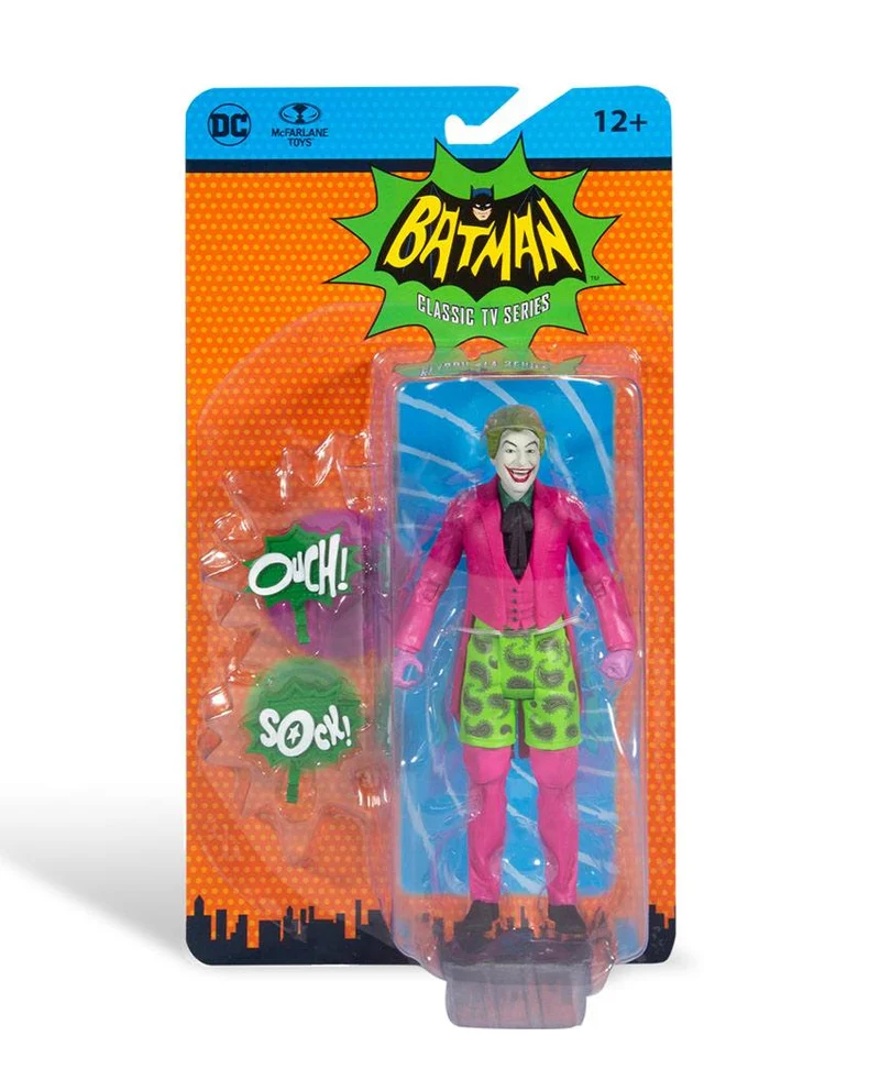 Action Figure DC Retro Batman 66's The Joker Swim Shorts 15 cm