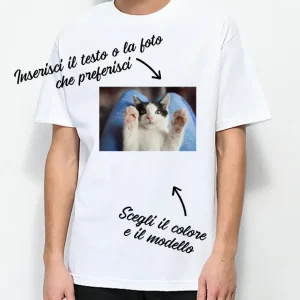 T-shirt maniche corte da uomo personalizzata T-shirt maniche corte da uomo personalizzata