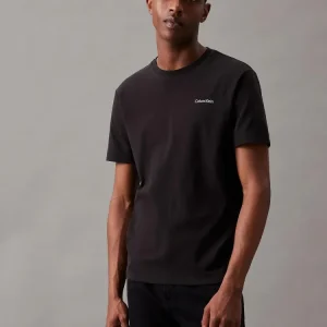 Calvin Klein T-Shirt Uomo Micro Logo Interlock Calvin Klein T-Shirt Uomo Micro Logo Interlock