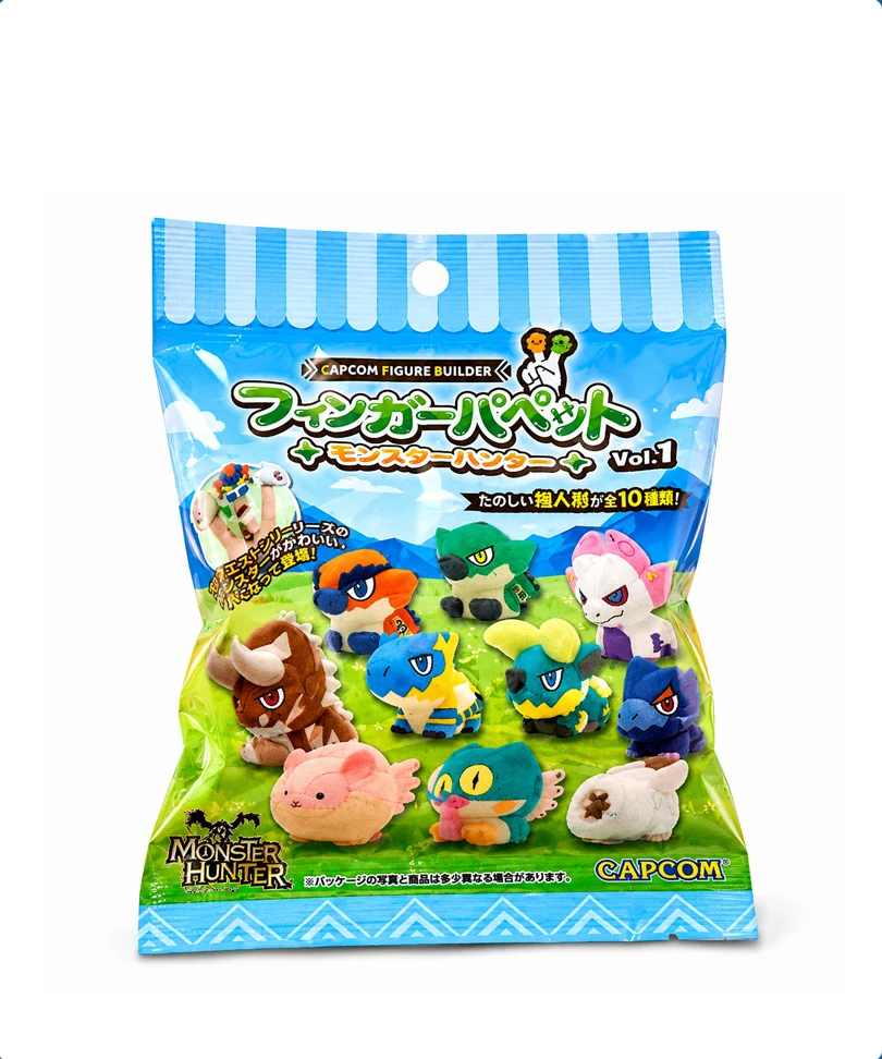 MONSTER HUNTER – Capcom Figure Builder Finger Puppet (8pcs) – 3.5-5cm
