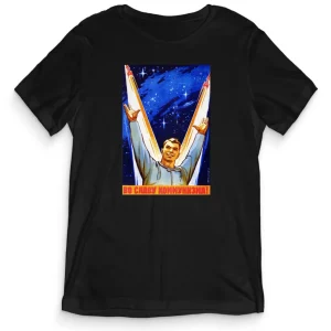 TeesBlitz Collection T-Shirt maglia Vostok 1-2 Timeless Space SPACE001 TeesBlitz Collection T-Shirt maglia Vostok 1-2 Timeless Space SPACE001