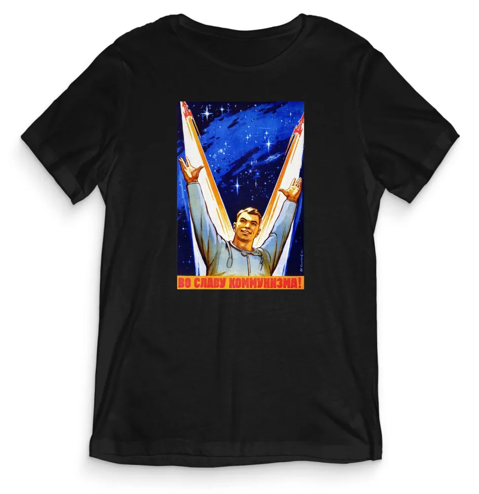 TeesBlitz Collection T-Shirt maglia Vostok 1-2 Timeless Space SPACE001