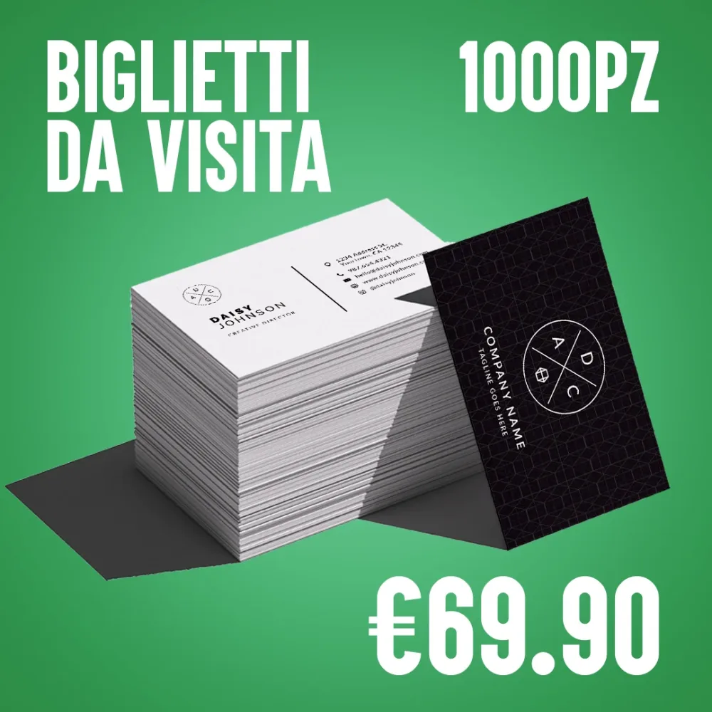 BIGLIETTINI DA VISITA – 1000pz.