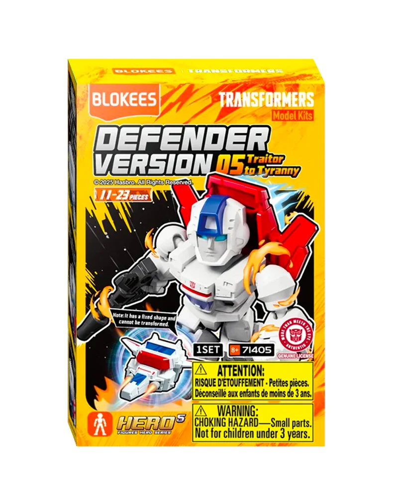 Transformers Blokees Plastic Model Kit Defender Version 05 Traitor to Tyranny - Blind Box