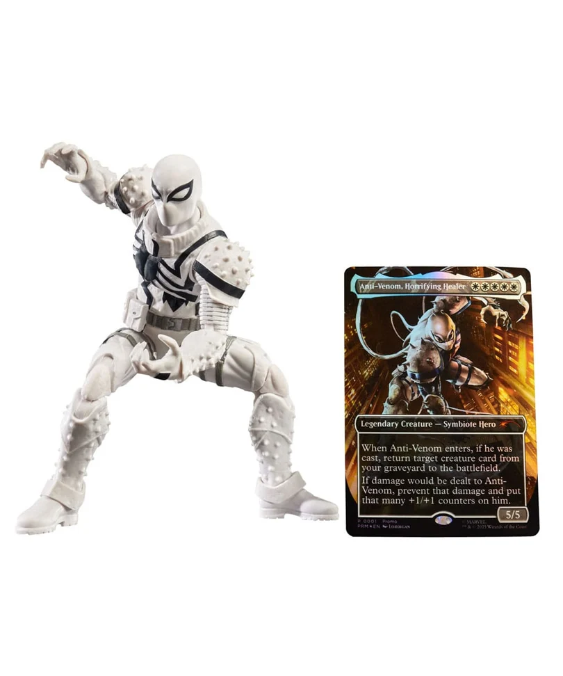 Marvel Legends - Magic: The Gathering - Agent Anti-Venom Action Figure (Exclusive Foil Card) 15 cm