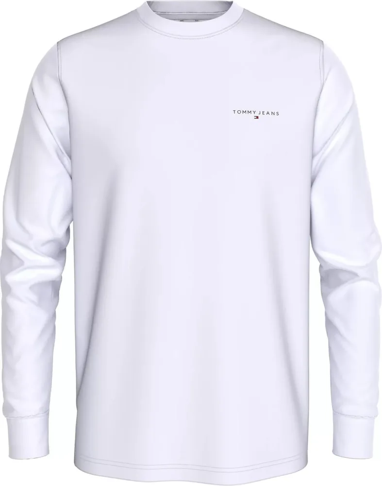 Tommy Hilfiger T Shirt Uomo Slim Linear Ls