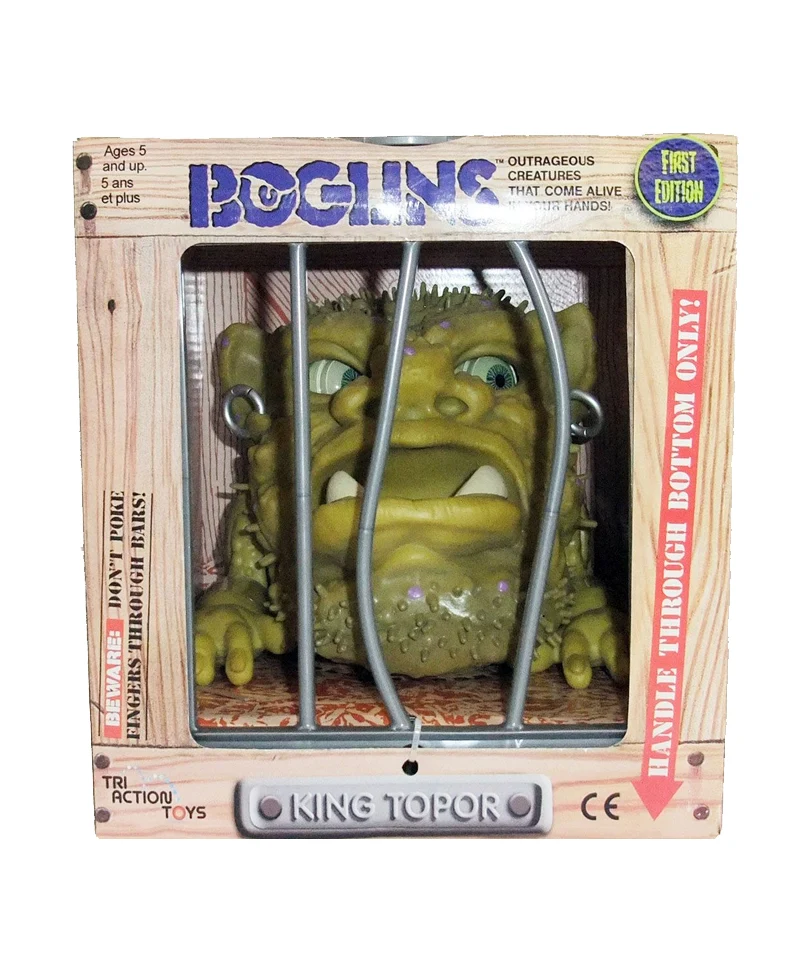 Boglins Hand Puppet First Edition King Topor