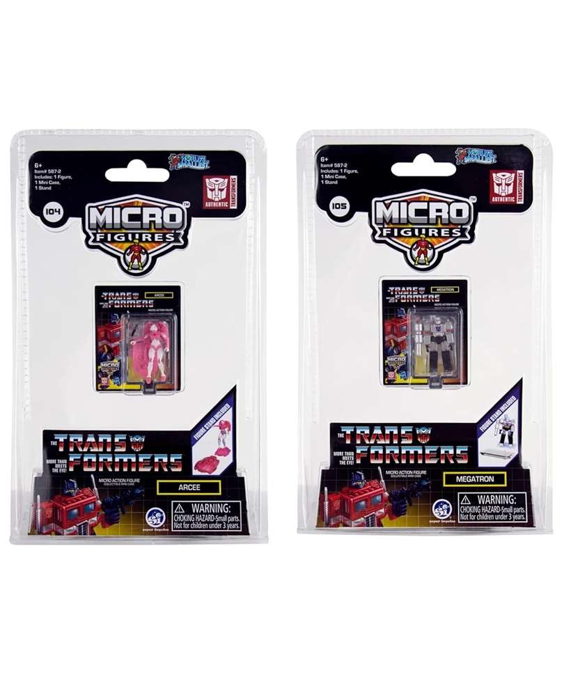 World’s Smallest Micro Figures Transformers