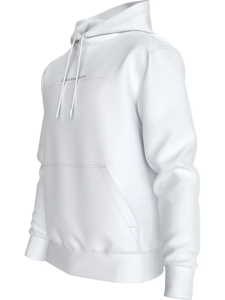 Calvin Klein Felpa Uomo Logo Minimal - immagine 3