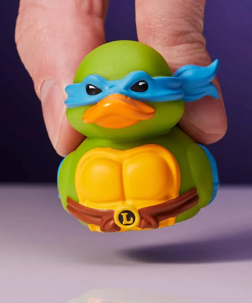Teenage Mutant Ninja Turtles Leonardo Mini TUBBZ Cosplaying Duck Collectable - immagine 3