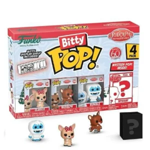 Clarice / Rudolph / Bumble / Mystery Bitty (4-Pack) Clarice / Rudolph / Bumble / Mystery Bitty (4-Pack)