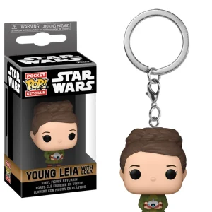 Young Leia with Lola Keychain Young Leia with Lola Keychain