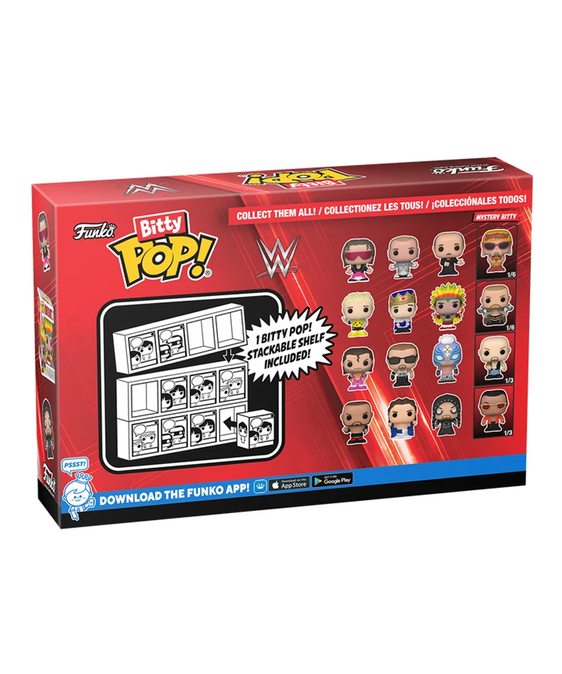 Undertaker / British Bulldog / Batista / Mystery Bitty (4-Pack) - immagine 2
