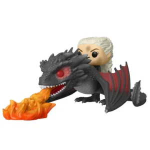 Daenerys with Drogon (Flames)