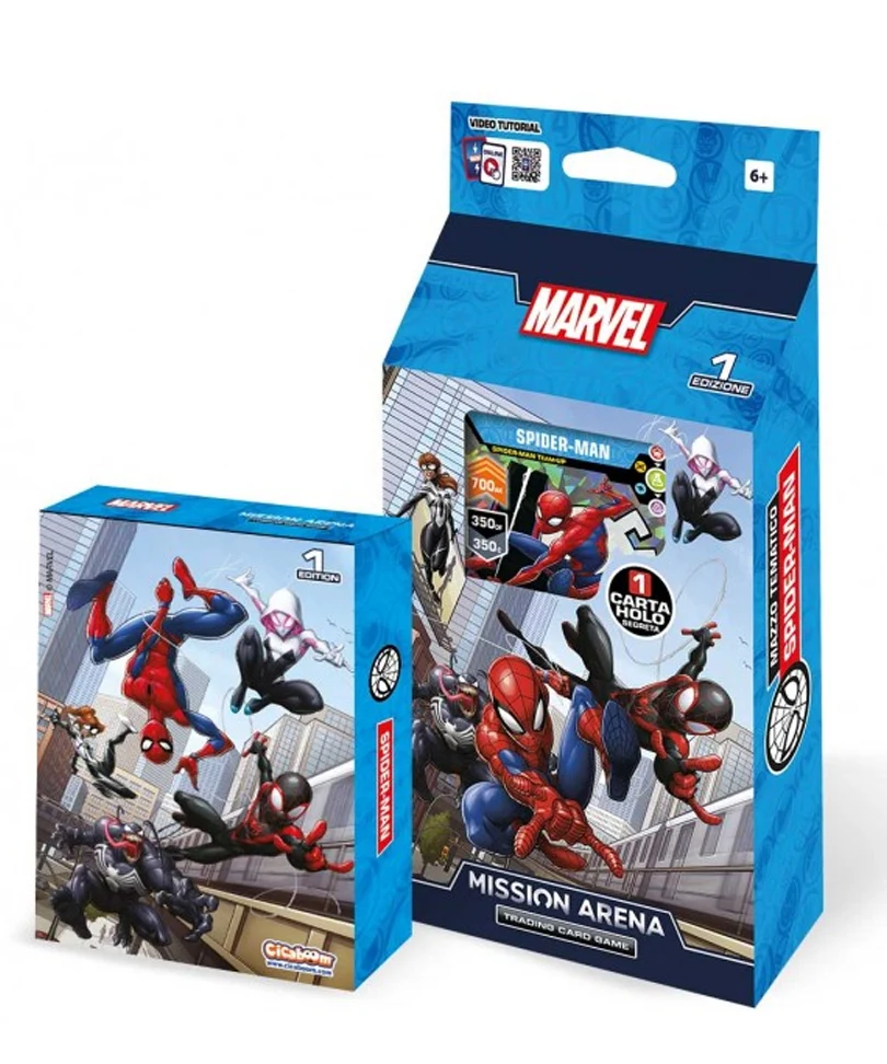Starter Deck Marvel Mission Arena Trading Card Game - Spider-Man Edition