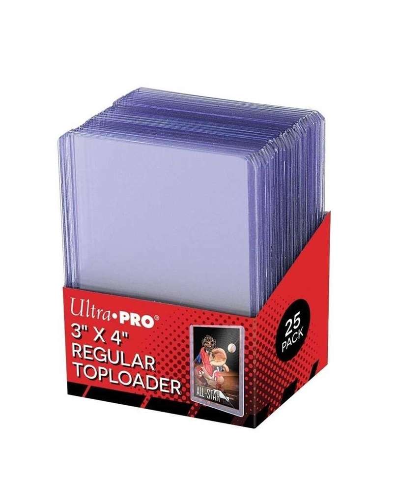Toploader Bordo Trasparente 3" x 4" - Sleeve Clear Regular