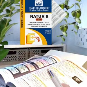 NATUR 6 ENERGY Efficienza Fisica e Mentale – Guaranà, Fieno Greco, Ginseng, Propoli, Pappa Reale NATUR 6 ENERGY Efficienza Fisica e Mentale – Guaranà, Fieno Greco, Ginseng, Propoli, Pappa Reale