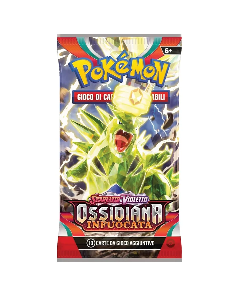 Pokemon Card Game - Booster Pack - Ossidiana Infuocata - immagine 2