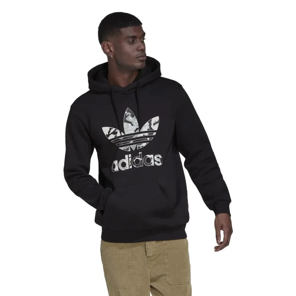 Adidas Felpa Uomo Camo Hoodie - immagine 2
