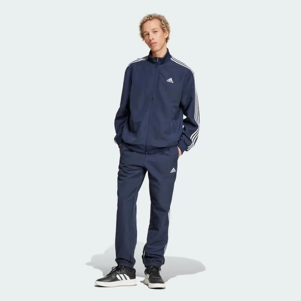 Adidas Tuta Uomo 3 Stripes Woven Track Suit