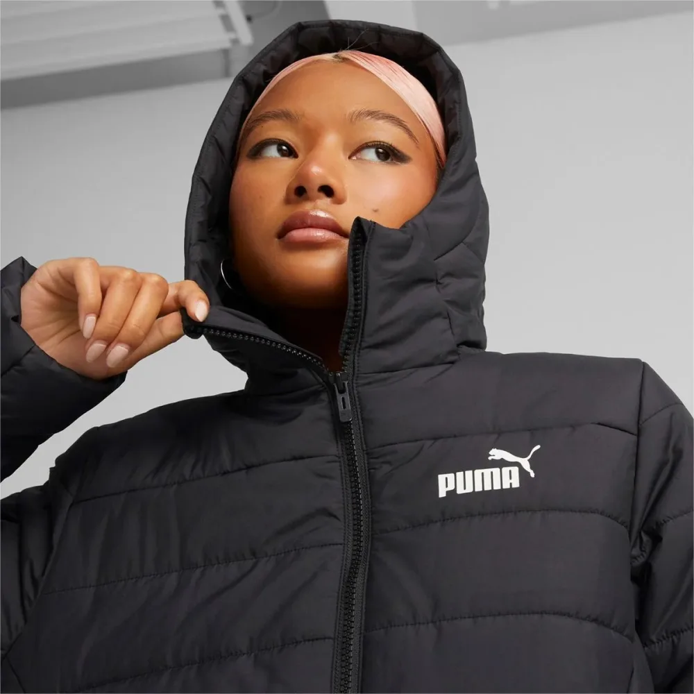 Puma Giacca Donna Ess Hooded Padded Jacket - immagine 3