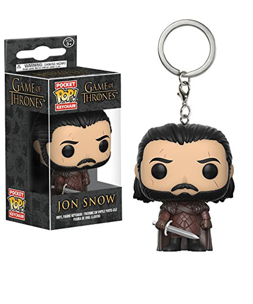 Jon Snow (King in the North) Keychain