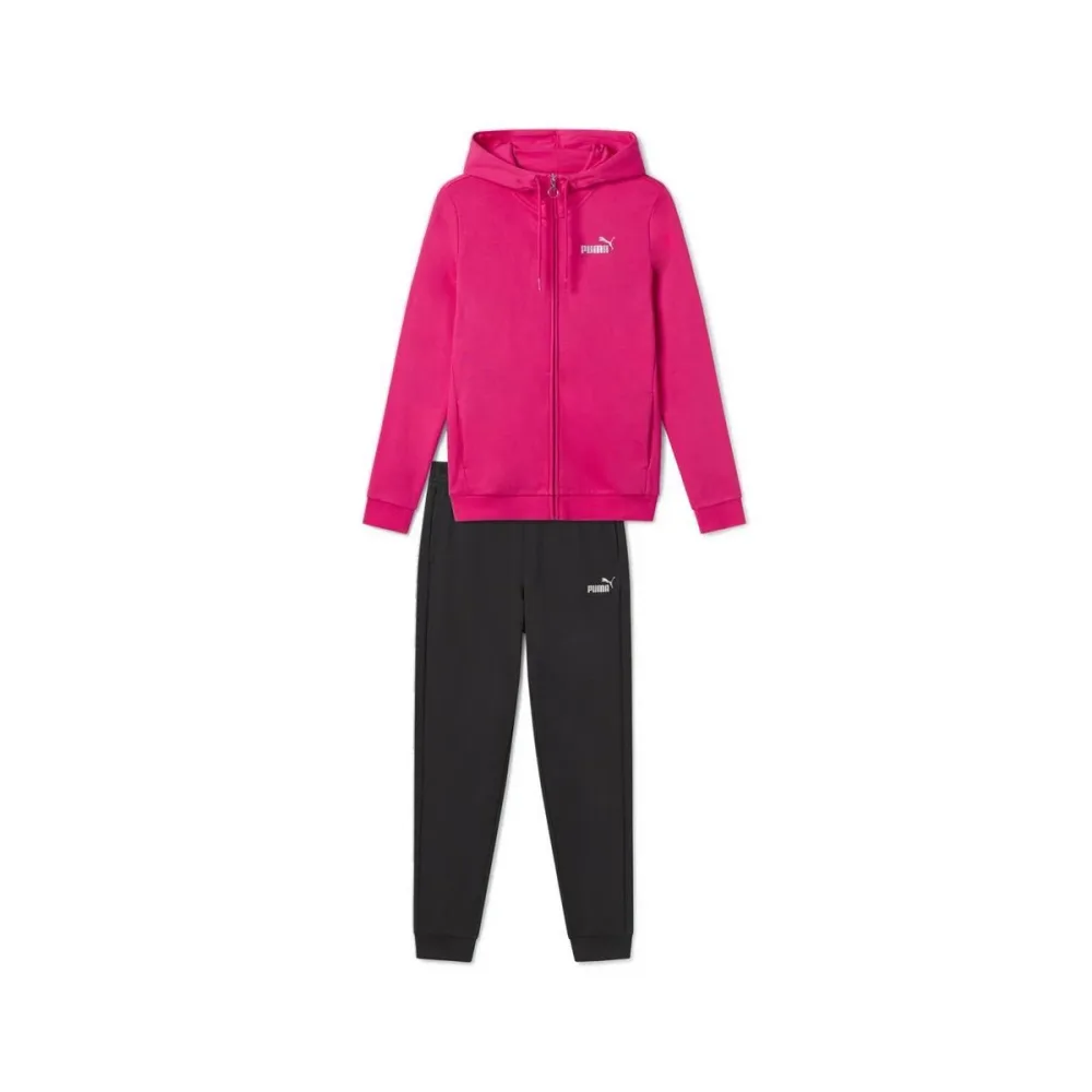 Puma Tuta Donna Ess+ Glitter Fz Hooded Suit