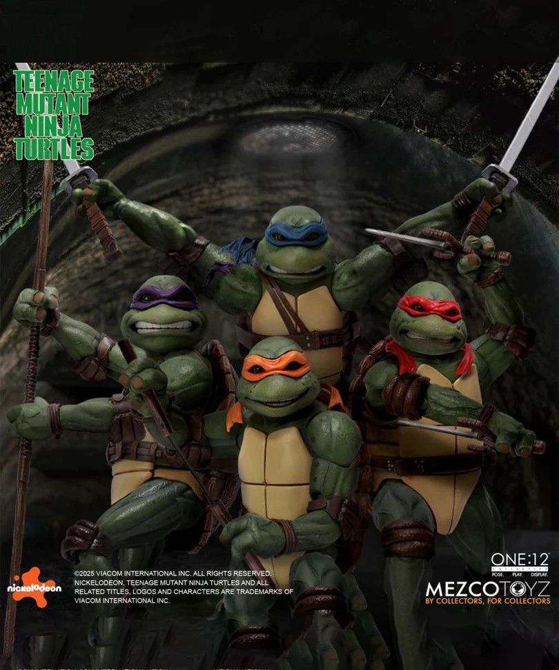 One:12 Collective – Teenage Mutant Ninja Turtles (1990 Movie) Action Figures Set