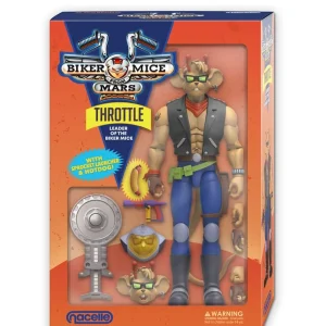 Biker Mice From Mars: Throttle – Action Figures 17 cm Biker Mice From Mars: Throttle – Action Figures 17 cm