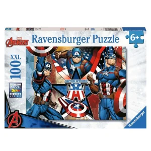 Marvel – Captain America – Puzzle 100P XXL Marvel – Captain America – Puzzle 100P XXL