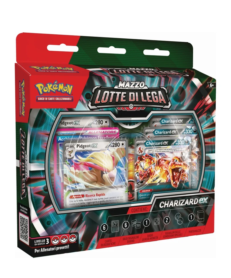 Pokemon Mazzo Lotte di Lega - Charizard Ex