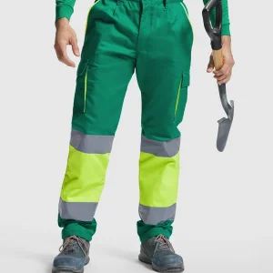 Pantalone Multitasche ENIX Alta Visibilità Bicolore – Foderato in Pile | Roly WRK Pantalone Multitasche ENIX Alta Visibilità Bicolore – Foderato in Pile | Roly WRK