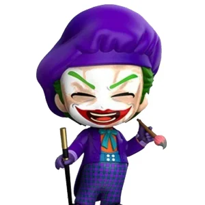 Sideshow Cosbaby – Batman 1989 Movie – Laughing Joker