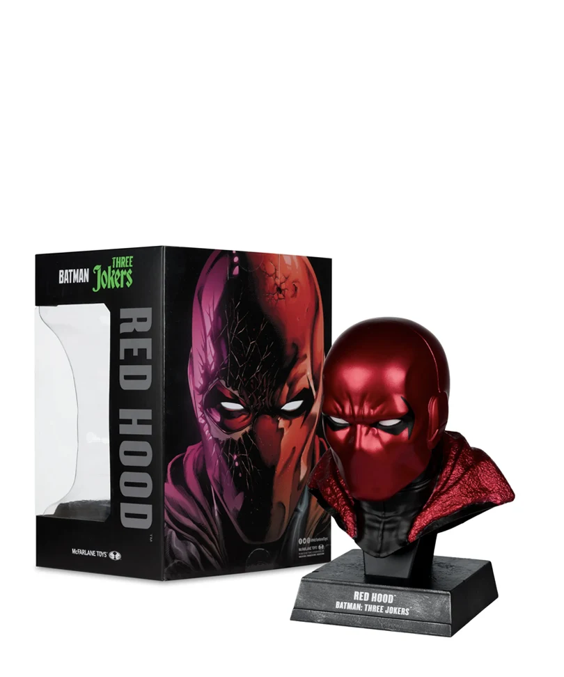 Dc Direct Batman 1:3 Cowl Prop Replica Red Hood Chase - immagine 3