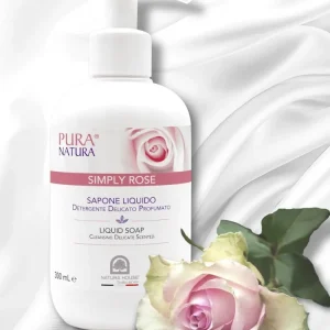SIMPLY ROSE SAPONE LIQUIDO – Detergente, Delicato, Profumato